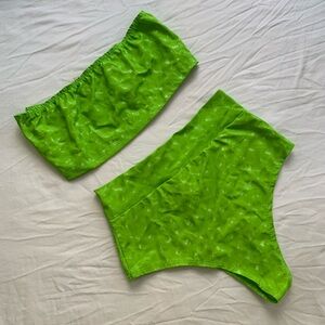 Neon Green Festival Set